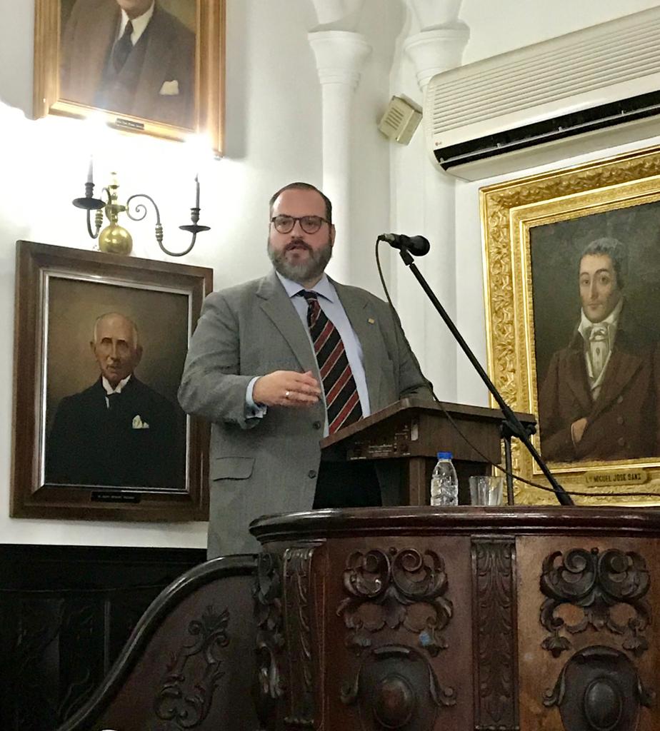 El 15 de octubre de 2019 se realizó la conferencia «Los fundamentos ideológicos del sistema político chavista», a cargo del profesor Guillermo Tell Aveledo