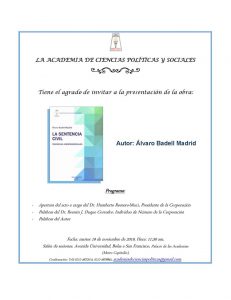 INVITACION LIBRO ALVARO BADELL