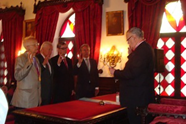 El 15 de marzo de 2011 se realizó en la Sesión Solemne la Toma de posesión de la Junta Directiva de la Academia para el período  2011-2012.