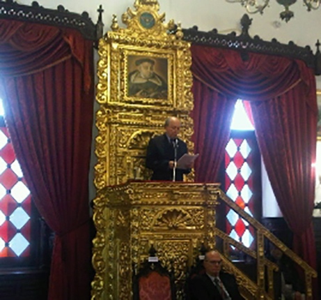 El 20 de septiembre de 2011 se realizó en la Sesión Solemne el Acto Homenaje al Dr. José Mélich Orsini