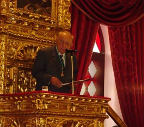 El 24 de enero de 2012 se realizó en la Sesión Solemne el Acto Homenaje a la memoria de Don Rafael Caldera