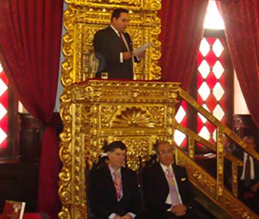El 21 de mayo de 2013 se realizó en la Sesión Solemne el Acto en Homenaje al Dr. Tomás Polanco Alcántara