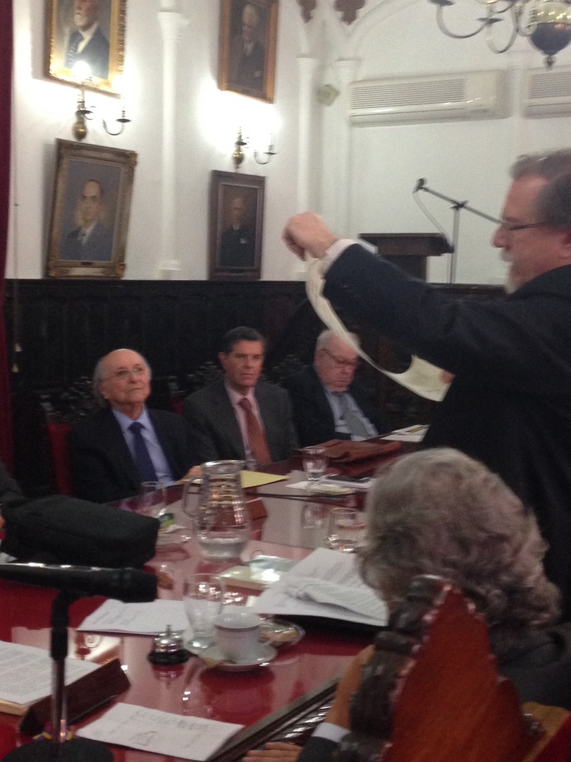 El 21 de febrero de 2017 se realizó el acto de entrega del «Acuerdo de júbilo por el sexagésimoquinto aniversario de haberle otorgado la Universidad Central de Venezuela el título de Doctor en Ciencias Políticas a Alfredo Morles Hernández, Individuo de Número y ex -presidente de la Academia de Ciencias Políticas y Sociales».