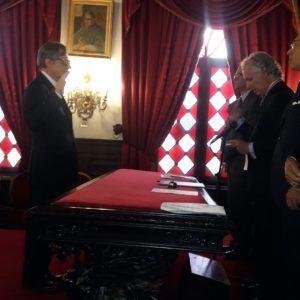 El 21 de marzo de 2017 se realizó en Sesión Solemne la toma de posesión de la nueva Junta Directiva de la Academia para el período 2017-2018