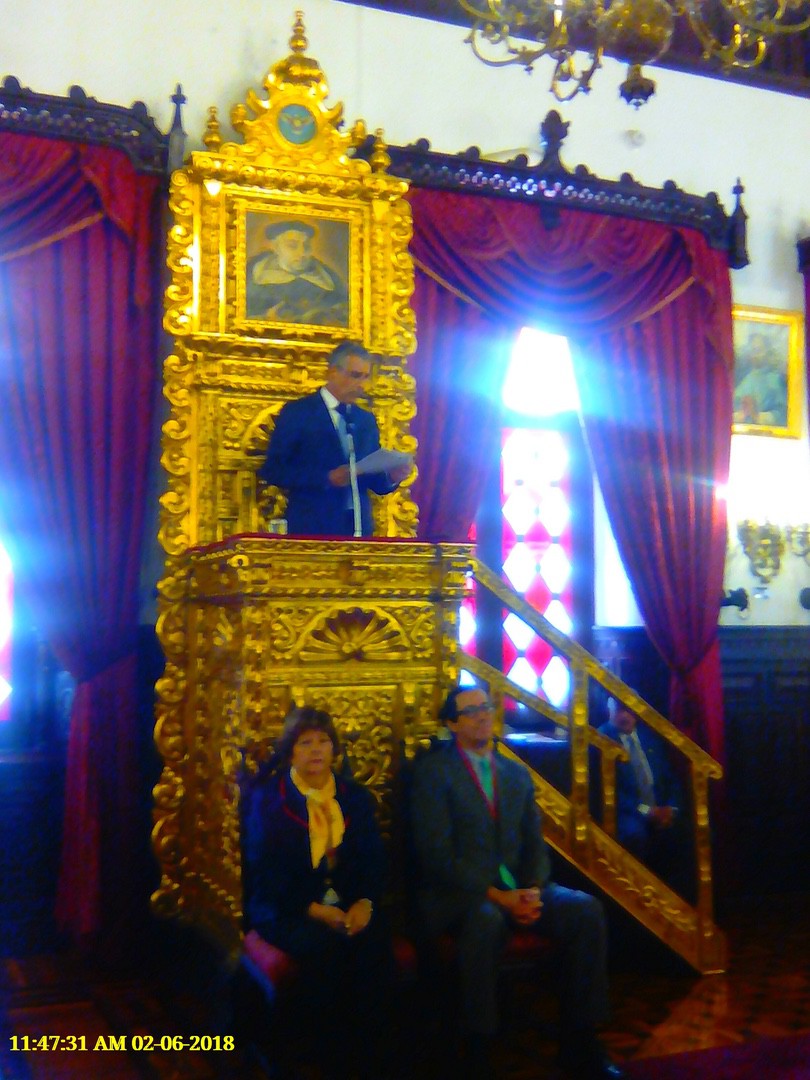 El 06 de febrero de 2018 se realizó en Sesión Solemne el Acto de Incorporación del Dr. José Antonio Muci Borjas