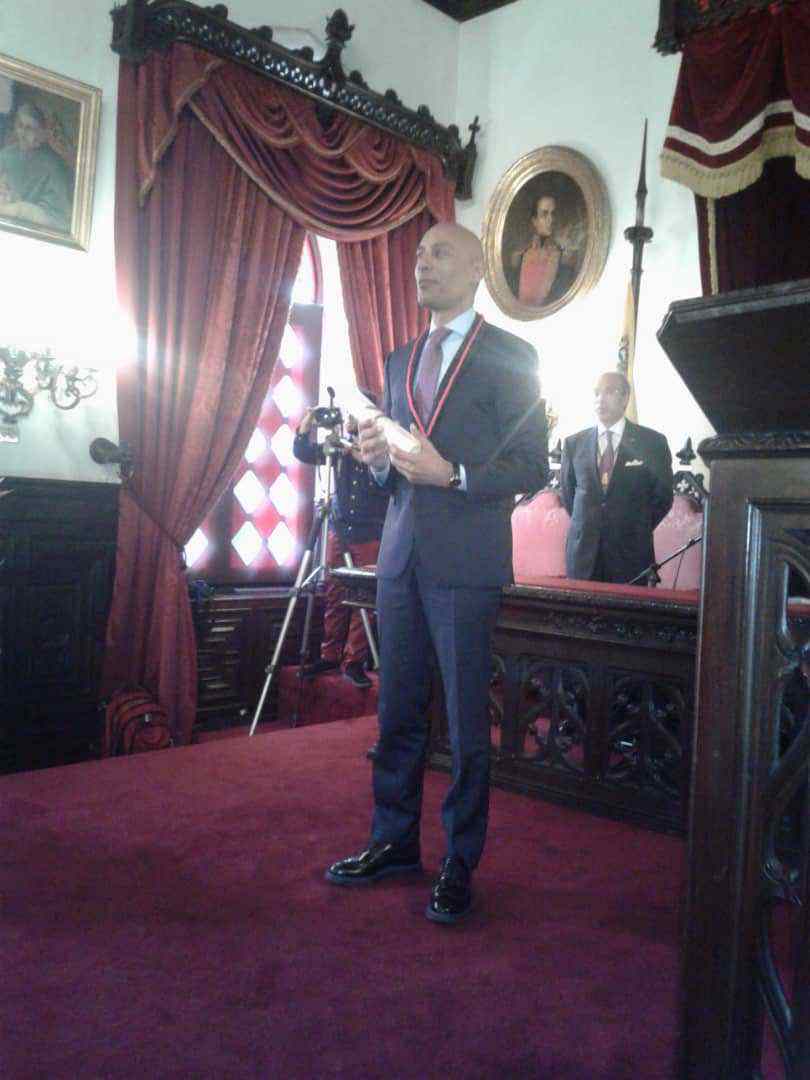 El 06 de noviembre de 2018 se realizó en Sesión Solemne el Acto de Incorporación del Prof. Juan Cristóbal Carmona Borjas. Sillón N° 30