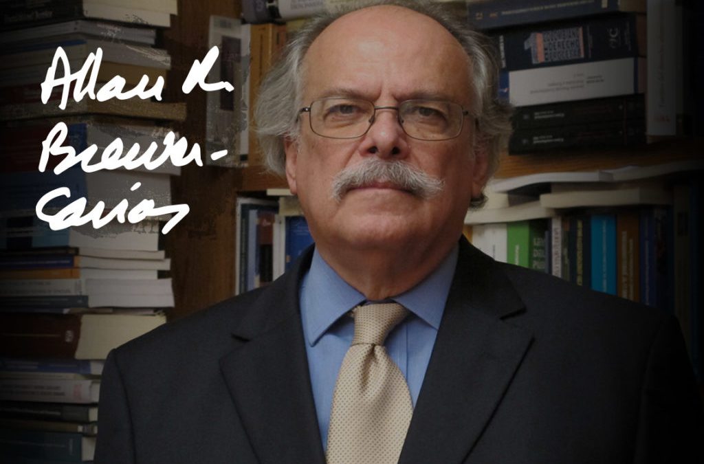 Artículo del Dr. Allan R. Brewer-Carías: El decreto del estado de alarma en Venezuela con ocasión de la pandemia del Coronavirus: inconstitucional, mal concebido, mal redactado, fraudulento y bien inefectivo