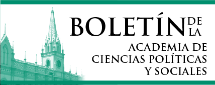 Consulte en pantalla el texto completo del Boletín de la Academia de Ciencias Políticas y Sociales.