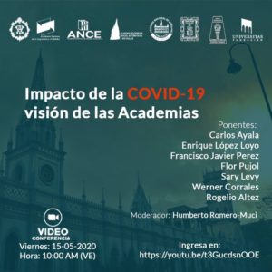 Videoconferencia: Impacto de la COVID-19 visión de las Academias