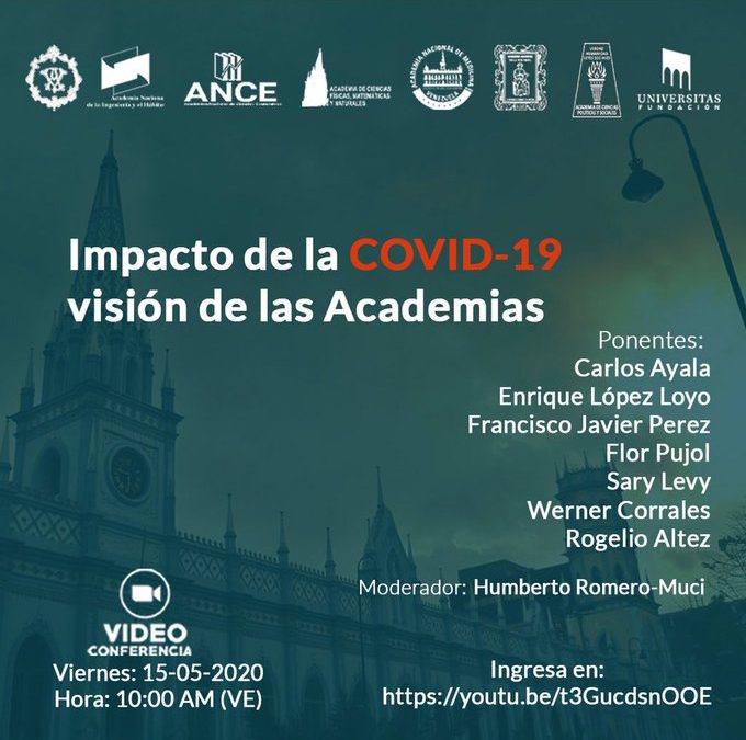 Videoconferencia: Impacto de la COVID-19 visión de las Academias
