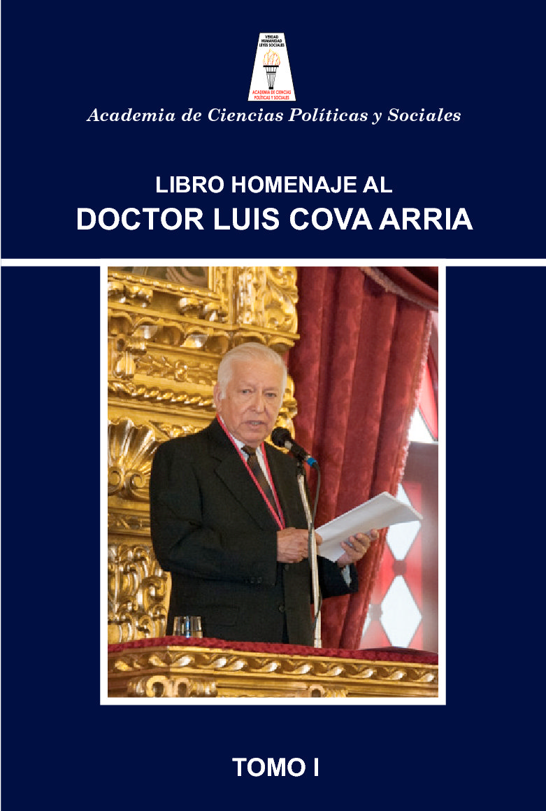 Disponible a texto completo el libro homenaje al Dr. LUIS COVA ARRIA (Tomo I)