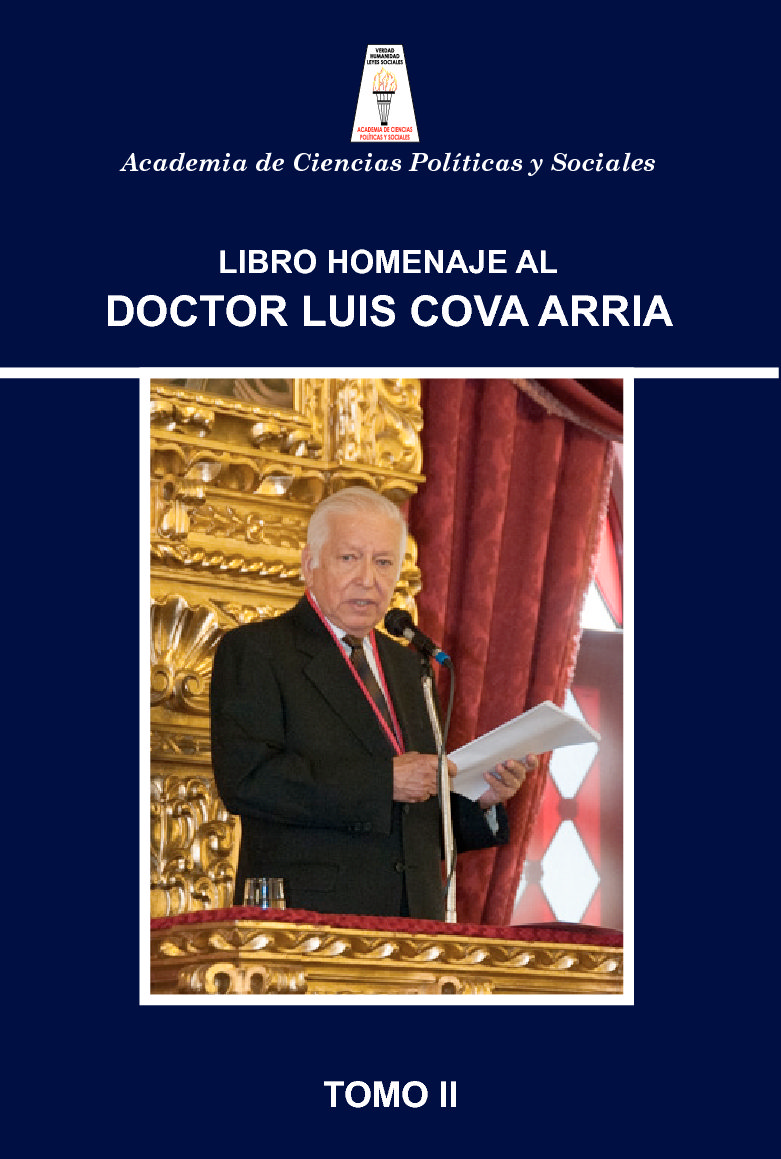 Disponible a texto completo el libro homenaje al Dr. LUIS COVA ARRIA (Tomo II)