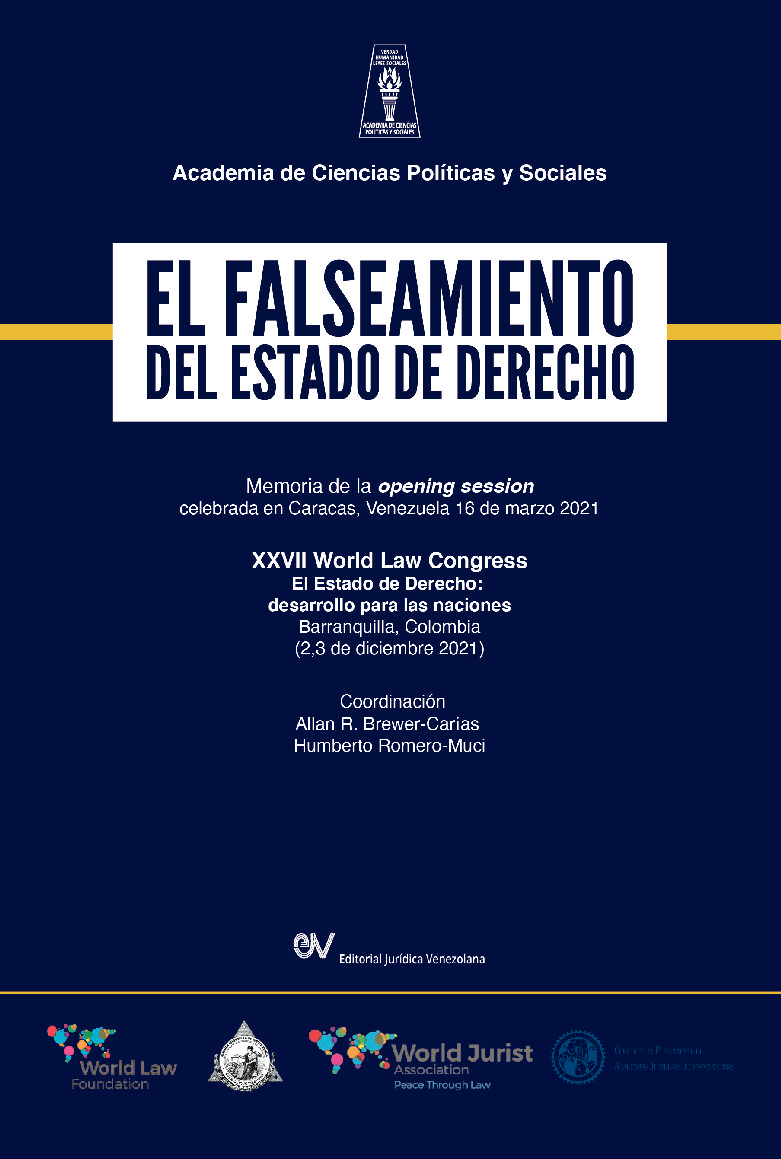 Disponible a texto completo el libro: El Falseamiento del Estado de Derecho