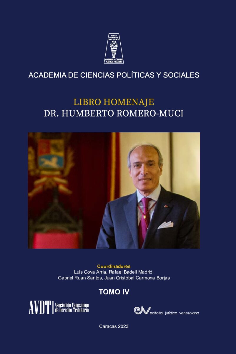 Disponible a texto completo el tomo IV del Libro Homenaje Dr. Humberto Romero-Muci