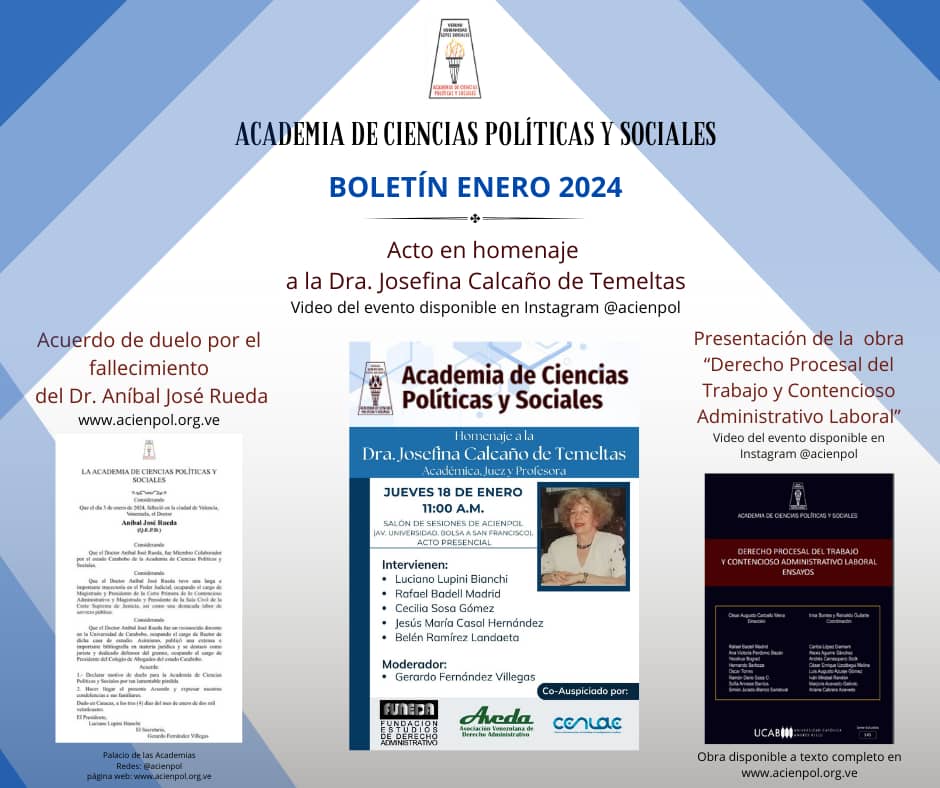 Boletín Digital Acienpol – enero 2024