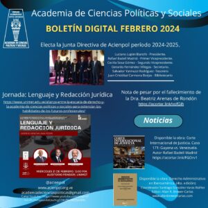 Boletín Digital Acienpol – febrero 2024