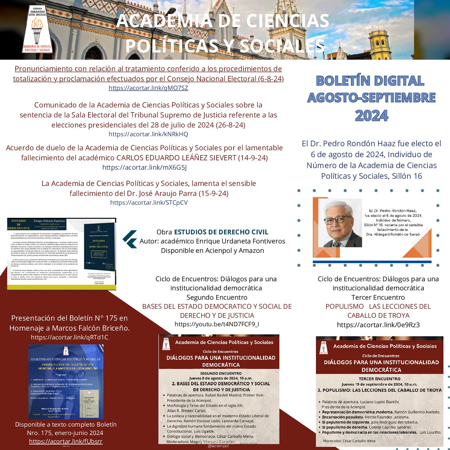 Boletín Digital Acienpol – agosto-septiembre 2024