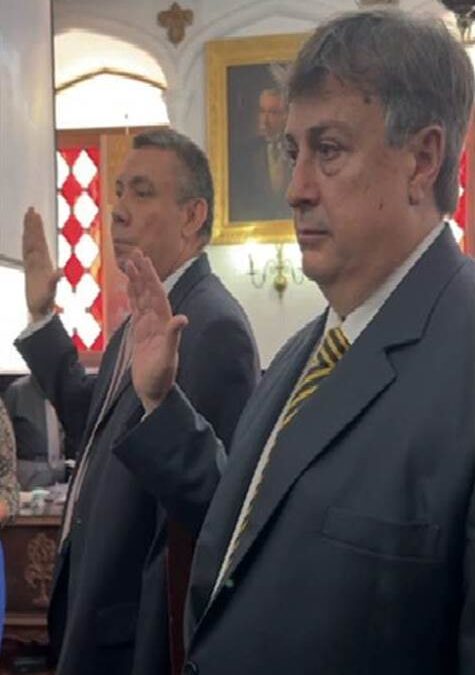 Acto de juramentación y entrega de diplomas de acreditación como Colaboradores Especiales de la Academia de Ciencias Políticas y Sociales a los profesores Pier Paolo Pasceri Scaramuzza y Carlos Eduardo Camero Camero – 2024